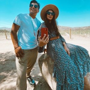 Bohemian long maxi dress